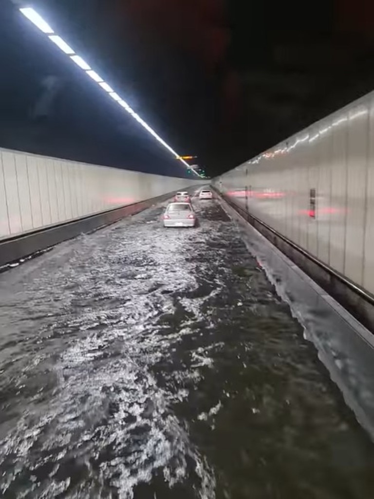 Rain-hit Westfield Bondi Junction ceiling collapses onto escalator