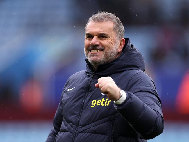 How long will the grin stay on Ange’s face? Picture: Getty Images