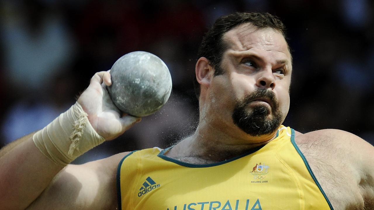 Toowoomba’s Justin Anlezark competes during the qualifying stage of the 2008 Beijing Olympic Games. Anlezark represented Australia at three Olympic Games. Picture: News Limited