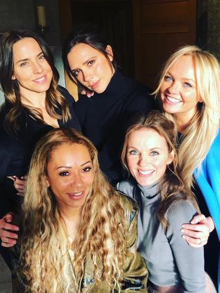 The Spice Girls reunited last week. Picture: Instagram