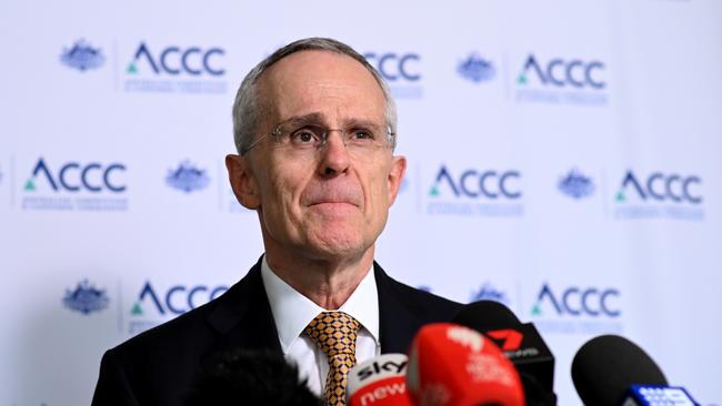 Australian Competition and Consumer Commission Chairman Rod Sims. Picture: AAP