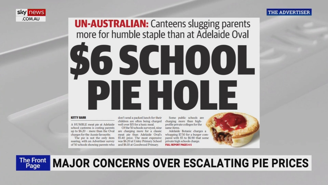 ‘Outrageous’: The humble meat pie surges to $6 in Australian schools