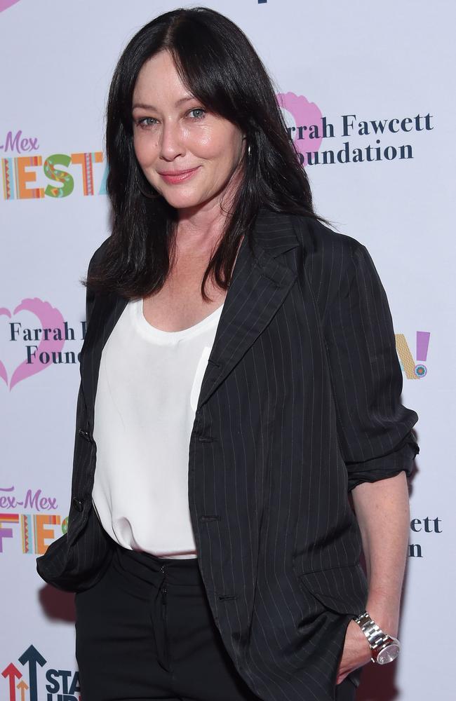 Actress Shannen Doherty has died. Picture: AFP.