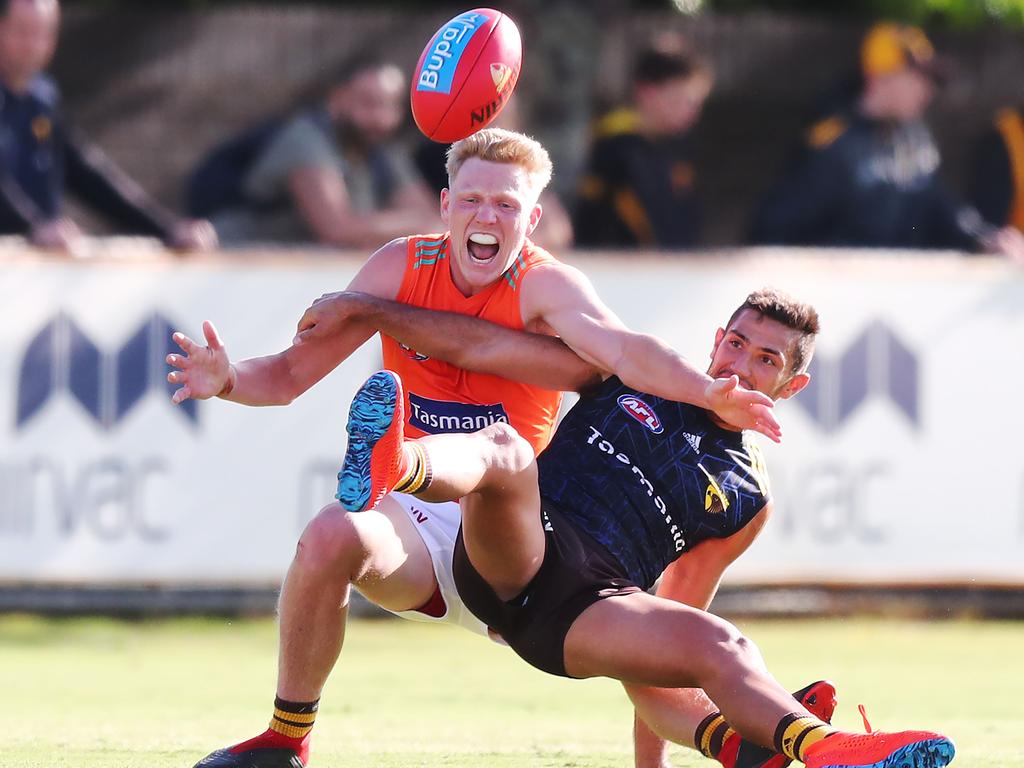 James Sicily fears defenders will have to change their games to survive the new rules. Picture: Getty Images