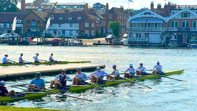 At Henley, the crew is through to the last 16 in the prestigious competition. Picture: Contributed