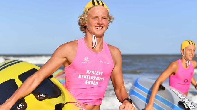 Star nipper Byron Oliphant is looking forward to the Queensland Youth Surf Life Saving Championships. Picture: Patrick Woods.