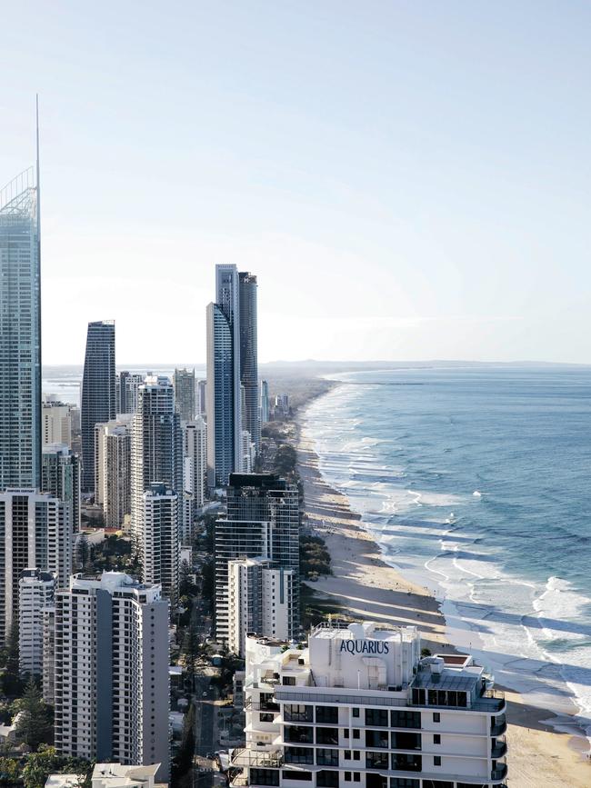 The Gold Coast is set to retain its crown as Australians’ favourite summer holiday destination. Picture: Elise Hassey.