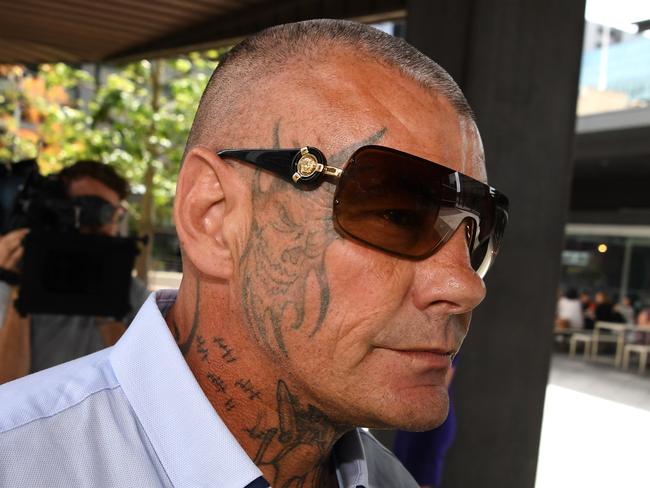 Allan McQueen arrives at the Coroners Court in Brisbane, Thursday, November 22, 2018. McQueen is due to give evidence in the inquest into the death of Annette Mason who was 15-years-old when she was bludgeoned to death in her family's Toowoomba home in November 1989. (AAP Image) NO ARCHIVING