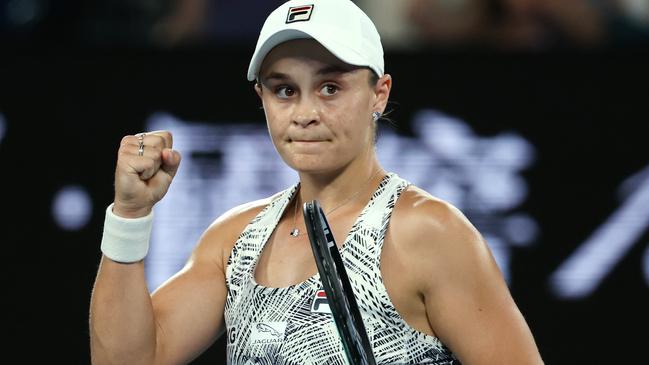 Ash Barty is through to her maiden Australian Open final. Picture: Michael Klein