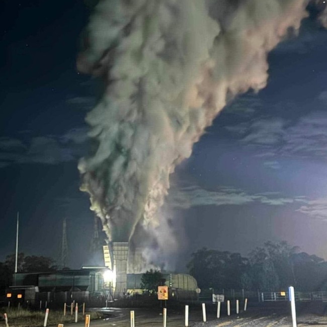 The fire at the Grosvenor mine on June 30