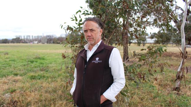 Businessman Mark Whithear almost died when a kangaroo leapt out at him as he was cycling around Criterium Circuit at Stromlo Forest Park. Picture: Kate Christian