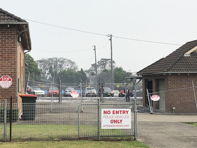 The electric fences were left broken on Wednesday morning. Picture: Madeline Crittenden 