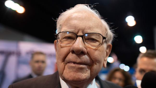 US airline shares took a big hit after Warren Buffett said he had liquidated his holdings in major carriers. Picture: AFP