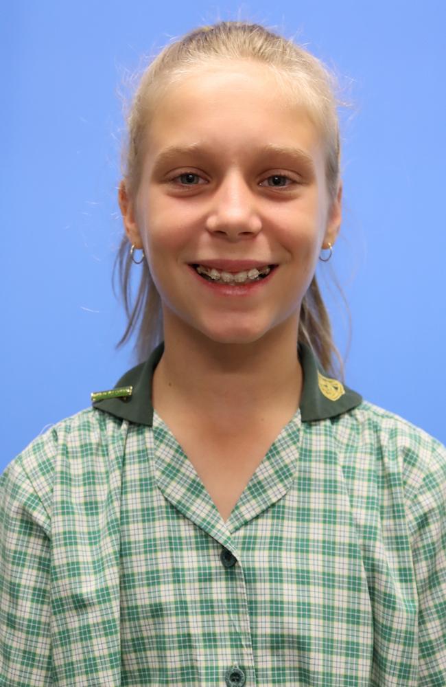 Isla Corney, 2024 Westside Christian College captain. Picture: Contributed