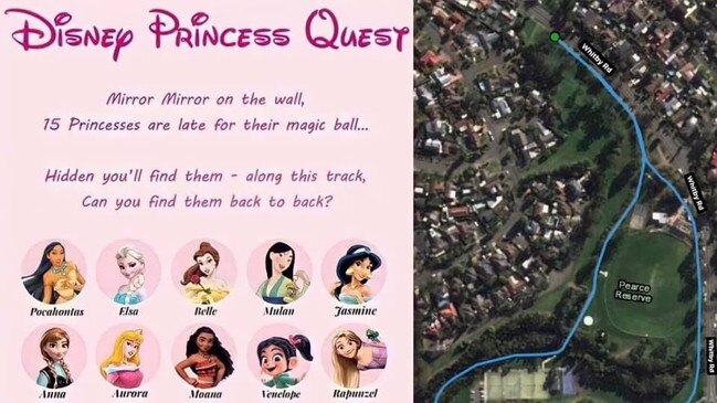 Disney Princess Quest. Picture: Facebook- Kings Langley Kindness