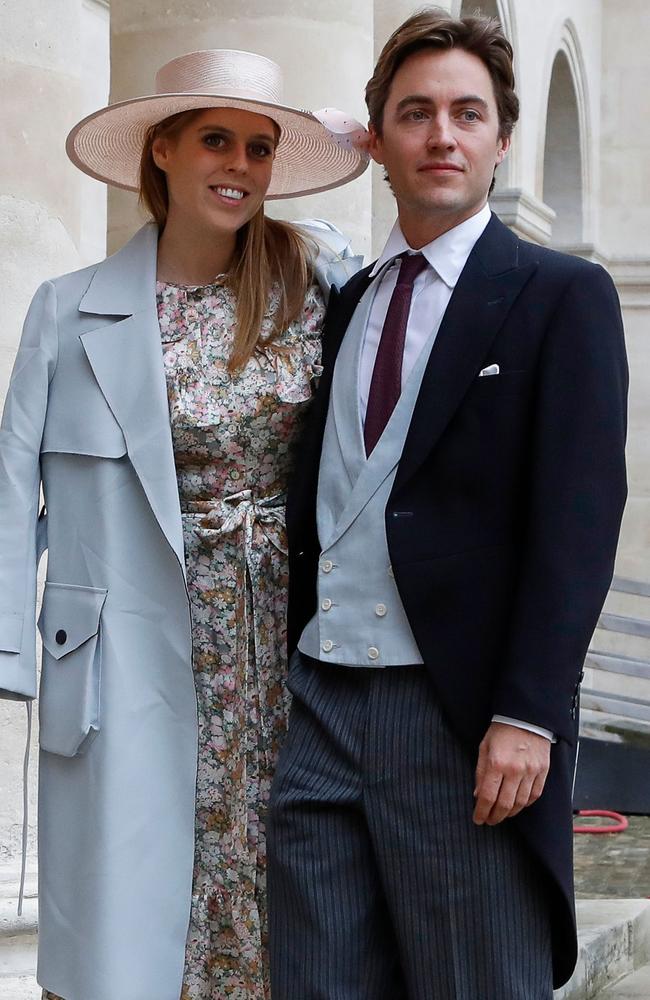 Princess Beatrice and property tycoon Edoardo Mapelli Mozzi in 2019. Picture: AFP.