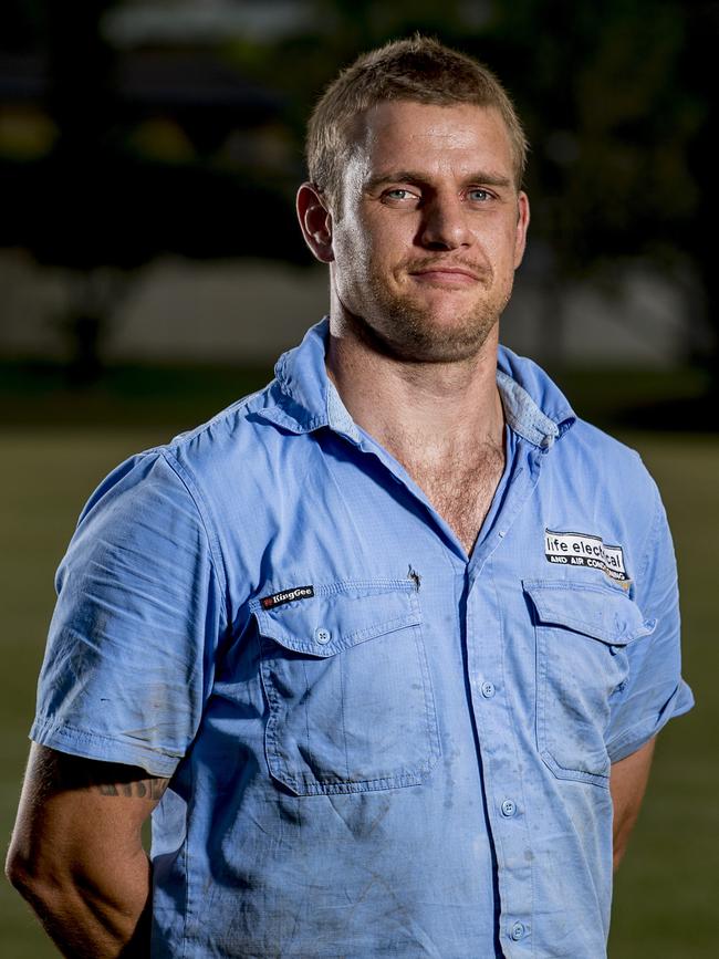 Palm Beach Currumbin Alleygators Rugby Club Team of the Decade reunion photo. Ross Colvin. Picture: Jerad Williams