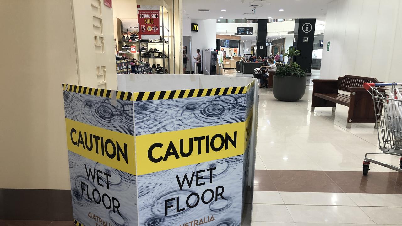 Empty stores thoughout the Australia Fair shopping centre at Southport. Picture Glenn Hampson