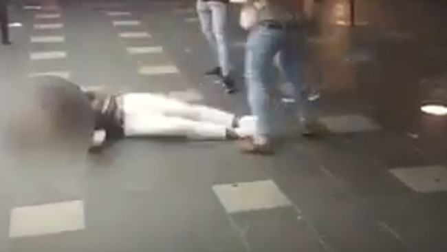 Shocking footage shows man knocked to the ground in one-punch attack in ...