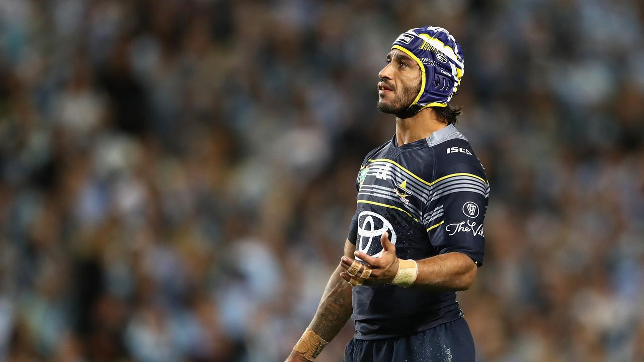 2016: The Cowboys were a major chance to defend their title, but a extra time epic against Brisbane in the second week of the finals drained them of gas. <br/>A Thurston inside ball to put Michael Morgan over for a try separated the two sides in a 26-20 thriller in Townsville. <br/>However, the Cowboys ran out of puff in the preliminary final against Cronulla, where they were shut out 14-0.