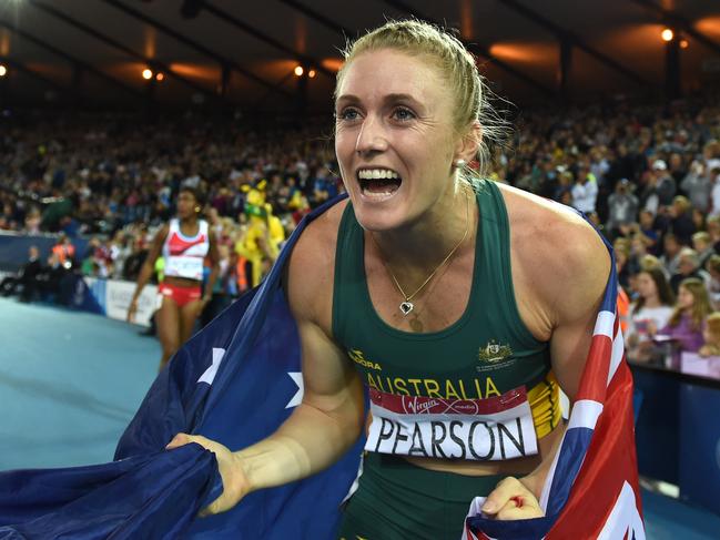 Sally Pearson won gold in the 100m Hurdles at Glasgow in 2014. Picture: AAP