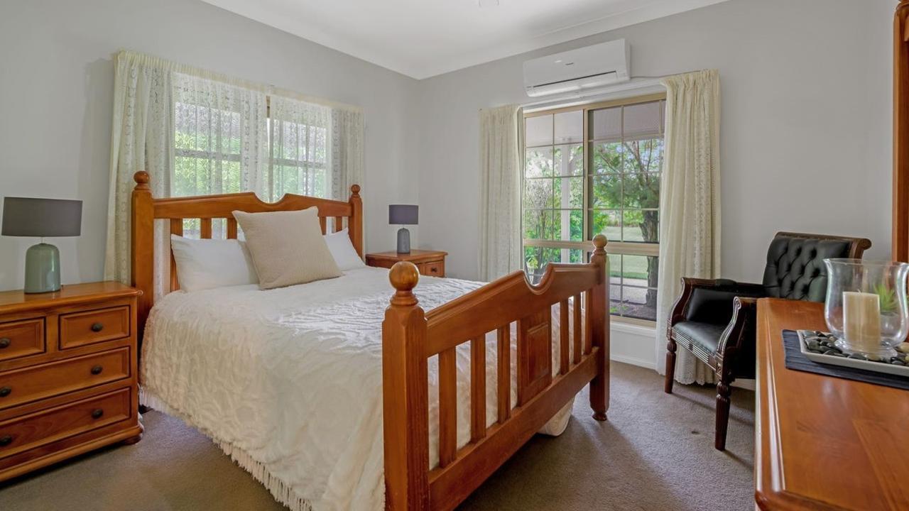 The home offers four bedrooms and three bathrooms with high quality finishes throughout. Picture: realestate.com.au