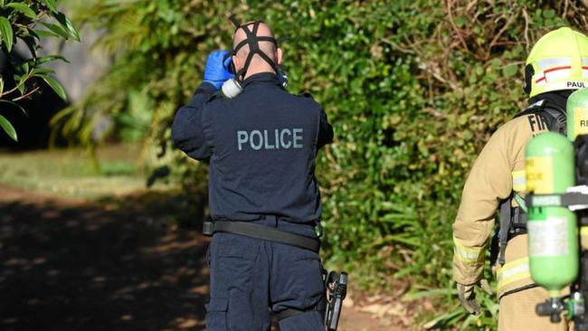 On Tuesday, NSW Police raided Magee’s Bilinga apartment and properties in Byron Bay and Lismore.. Picture: Marc Stapelberg.