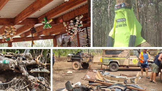 Cape York clean up of rubbish