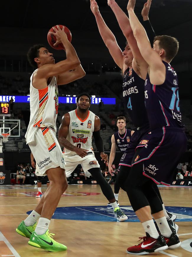 Mojave King shoots under pressure. (Photo by Graham Denholm/Getty Images)