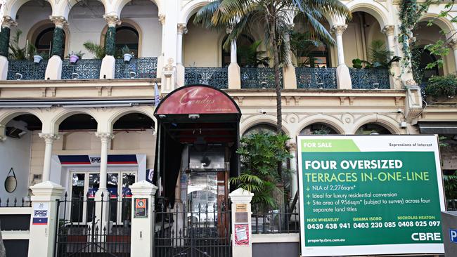 World Bar and Candy's night clubs were up for sale in October 2019. Picture: Adam Yip