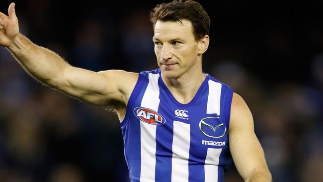 This could be Brent Harvey’s final match for North Melbourne. Picture: Getty Images