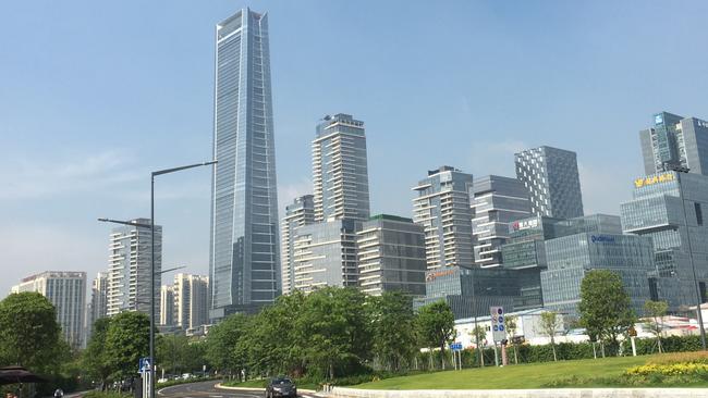 Shenzhen is modern and a Southern China trade hub