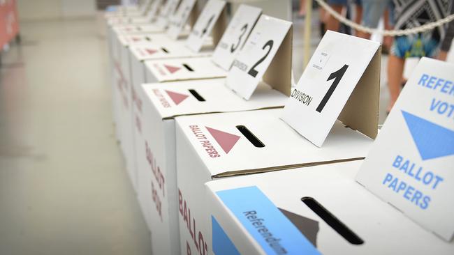 Australians will head to polling booths across the nation to vote in the federal election on Saturday, May 3. Picture: Renee Albrecht