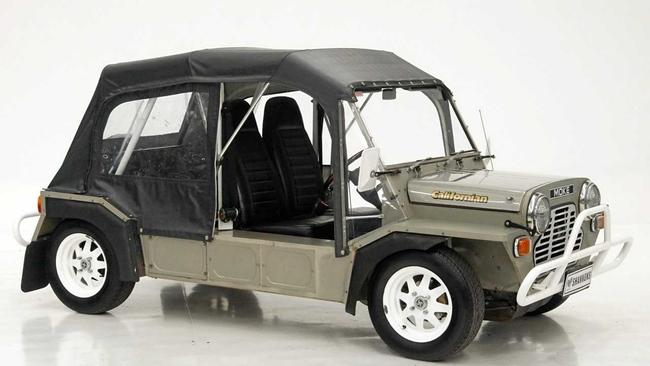 This ubiquitous 1978 Leyland Mini Moke Californian sold for $34,000.