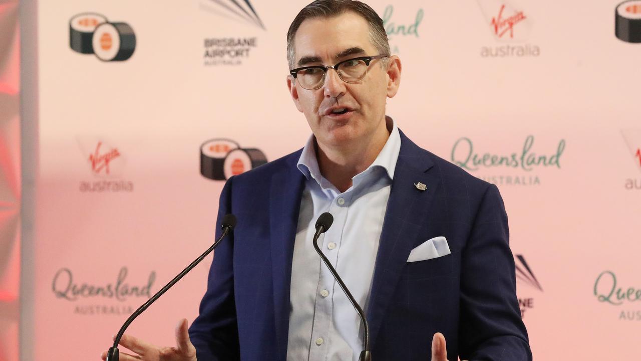 Virgin Australia CEO Paul Scurrah said Virgin Australia will cut back its Tigerair fleet amid the coronavirus outbreak. Picture: Liam Kidston