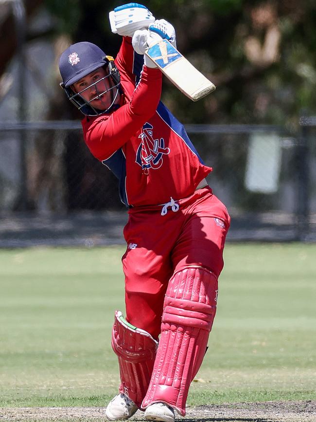 Blake Thomson in action for Melbourne. Picture: George Salpigtidis