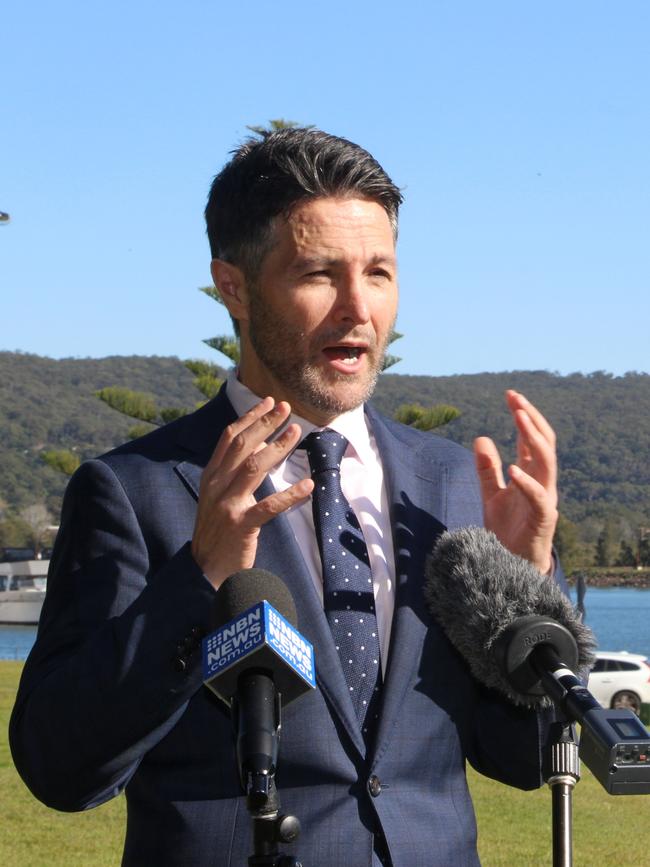 Mr Dominello said ePlanning was a game changer for the coast. Picture: Fiona Killman