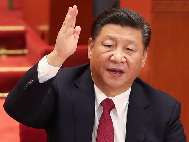 BEIJING, CHINA - OCTOBER 24:  Chinese President Xi Jinping vote at the closing of the 19th Communist Party Congress at the Great Hall of the People on October 24, 2017 in Beijing, China. The 19th CPC National Congress is going to run 7 days and a new central committee of CPC will be produced.  (Photo by Lintao Zhang/Getty Images)