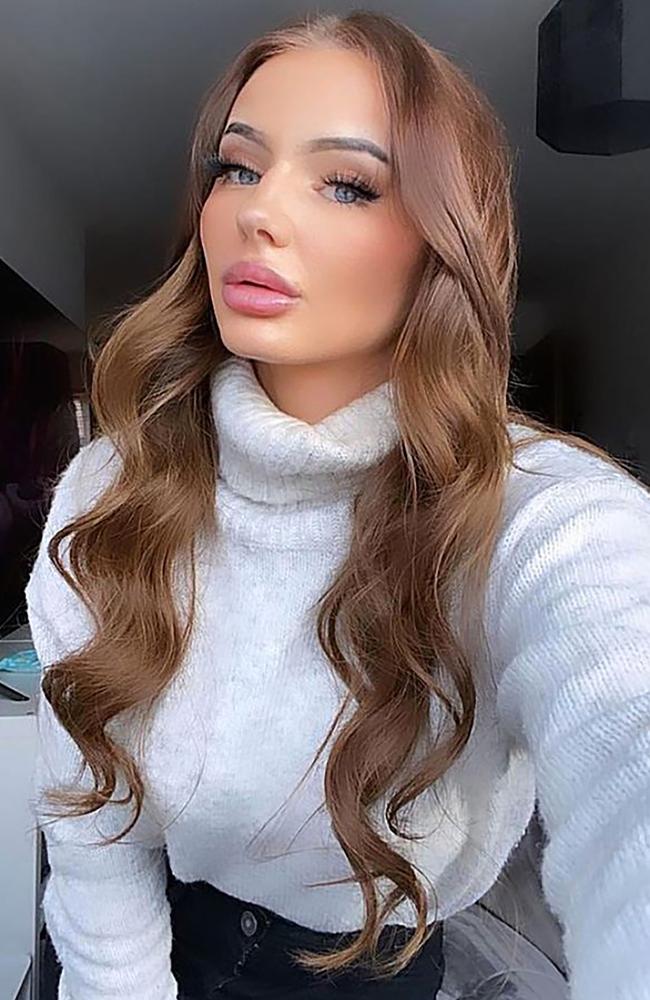She said some rude comments include that she wears ‘too much make up’ or ‘I’m fat’ or have ‘too much lip filler’. Picture: Jodie Leigh Fox