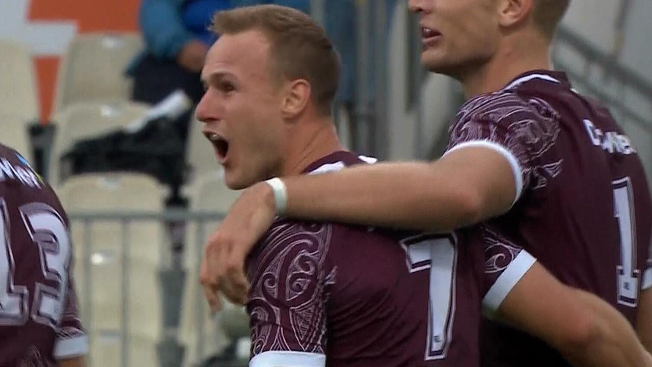 Daly Cherry-Evans and Tom Trbojevic combined beautifully for the Sea Eagles.