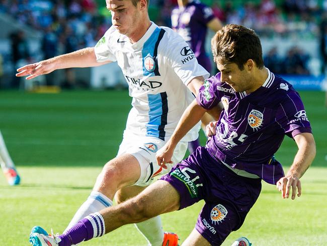 Young Perth midfielder Daniel De Silva is in line for a Socceroos call.