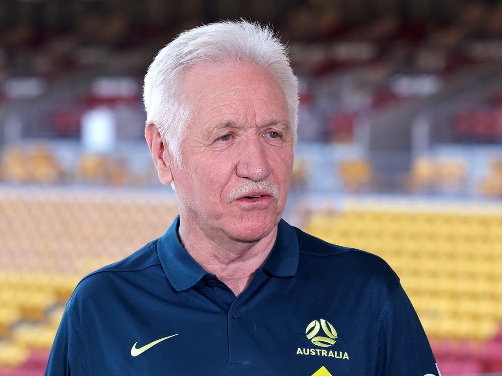 Tom Sermanni is in charge of the Matildas in an interim capacity. Picture: Steve Pohlner