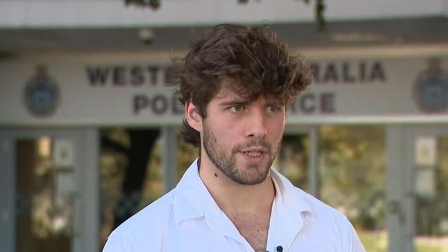 A man has been stabbed on a suburban street in Perth when he was selling $2,000 worth of jewellery through Facebook Marketplace. It was reported that Will agreed to meet the would-be-attacker outside of a café in the inner-city suburb of Highgate. Picture: 9NEWS