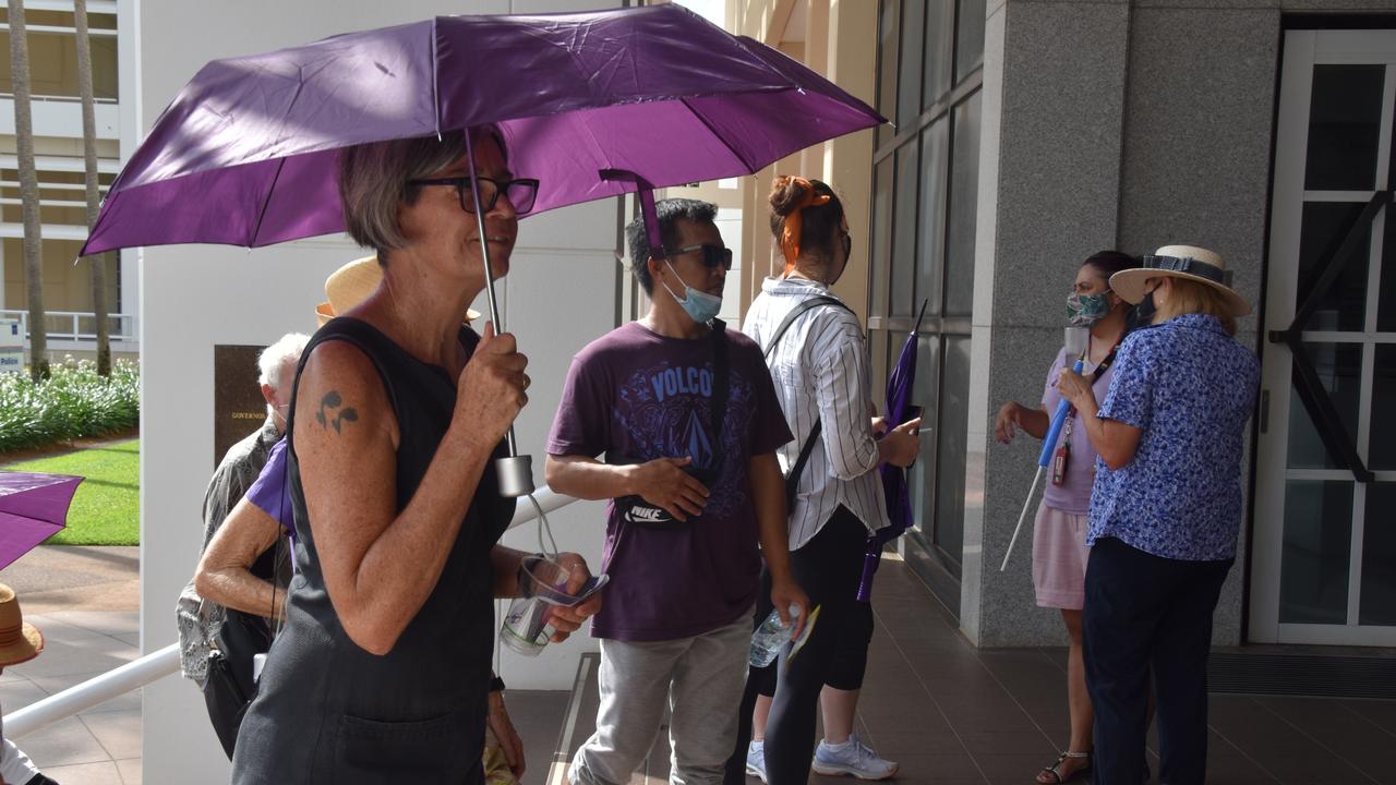 The City of Darwin International Women's Day walk and Celebrations moved into the parliament on Saturday March 5.