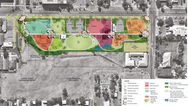 The Maranoa Regional Council's skate park and youth precinct master plan which was published in March 2022.