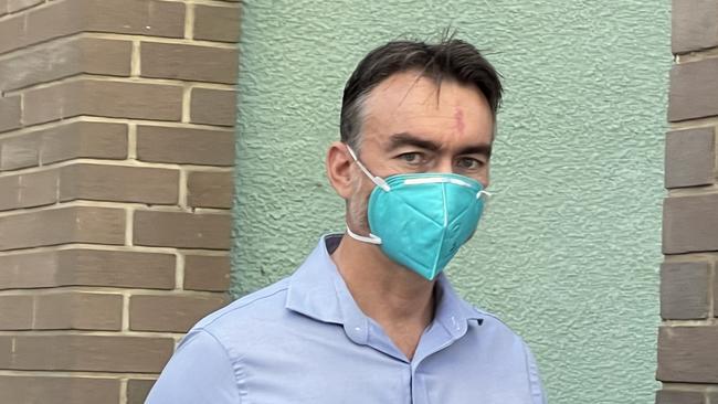 Matthew Yaxley, a navy veteran, made a citizen's arrest of a 13-year-old child who stole his relative’s scooter based on the incorrect instructions of a probationary constable. Picture: Ashleigh Tullis
