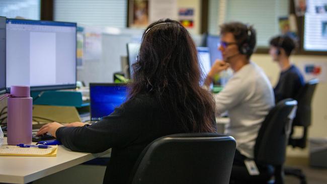 Almost half the calls to the South Australian Child Protection Call Centre are too minor to require action. Picture: NCA NewsWIRE / Emma Brasier