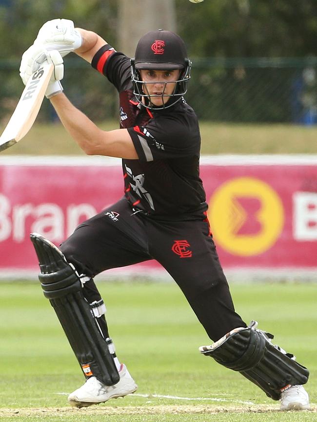 James Seymour in action for Essendon. Picture: Hamish Blair