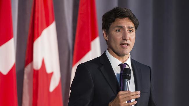 Canadian Prime Minister Justin Trudeau has been found to have violated the ethics laws. Picture: AP.