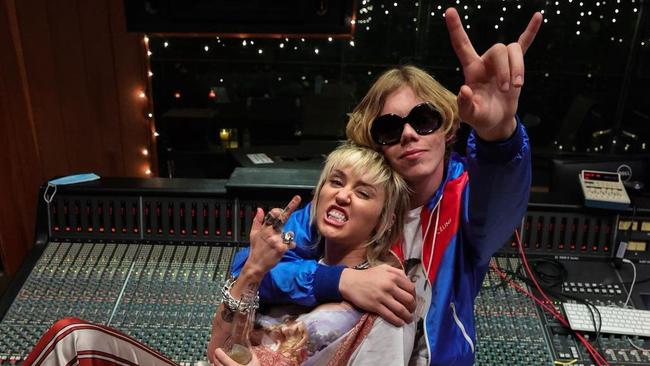 The Aussie singer has also teamed up with Miley Cyrus. Picture: Instagram